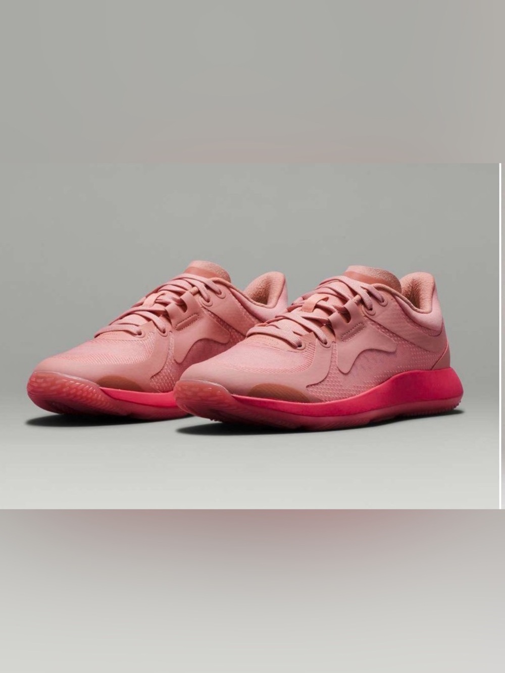 NIB New Lululemon Strongfeel Womens Training Shoe Tea Rose / Pale Raspberry / Or